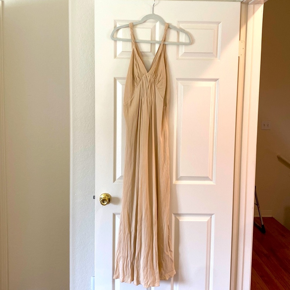 Flowy Silk Dress